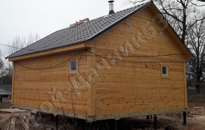 3 Брусовая баня 6×6, 36 м², Московская область, Подольский район, микрорайон Климовск (2)